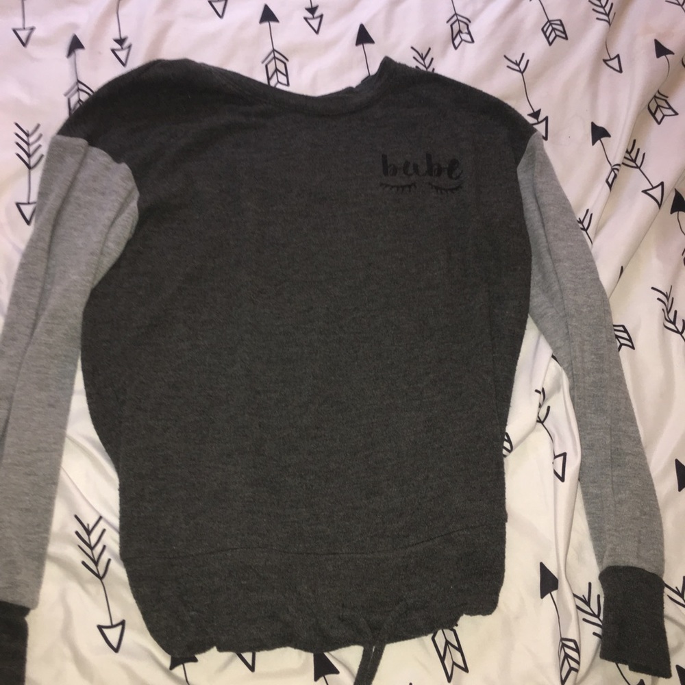 “babe” sweatshirt